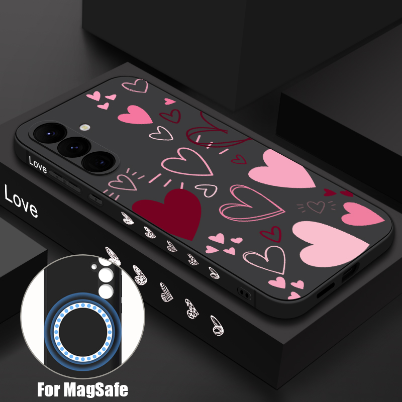 Phone Accessories Red - 삼성 갤럭시 S26 S25 S24 S23