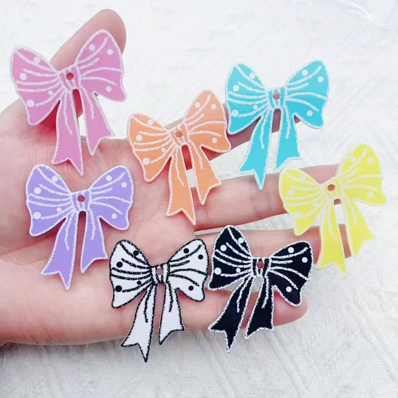 Phone Accessories Chain - 10pcs 유행하는 새로운 멀티 컬러 아크릴