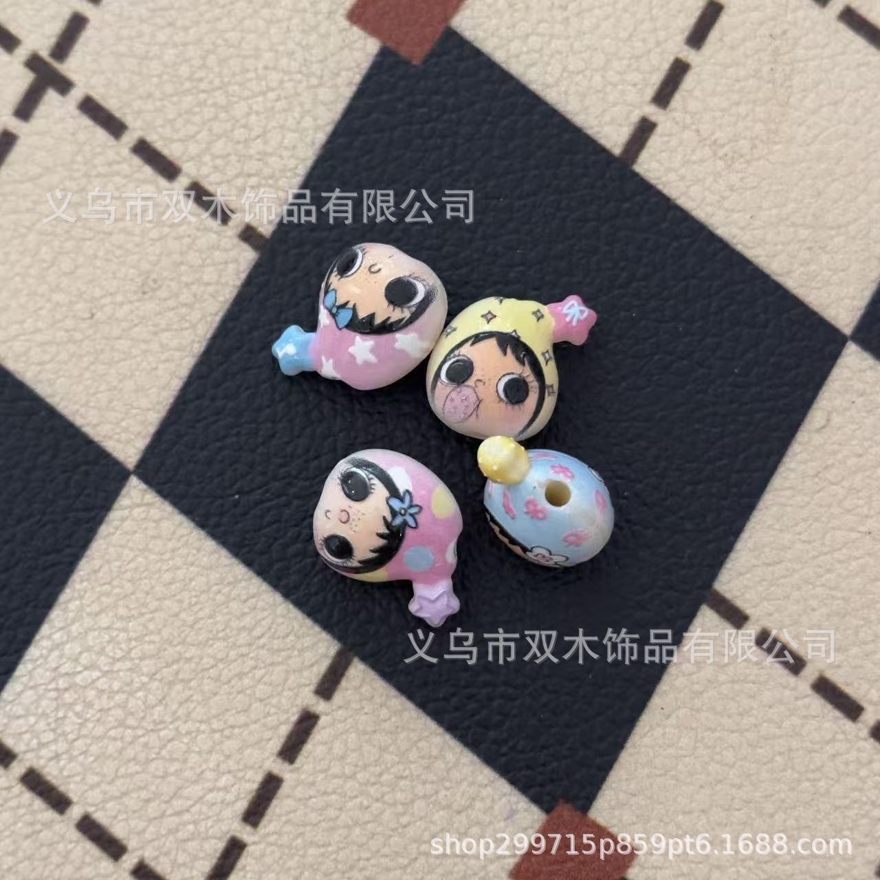 10개 프린트된 릴리프 별 모양 모자 유유 아바타 비즈 - Phone Accessories Chain 리뷰 및 가격