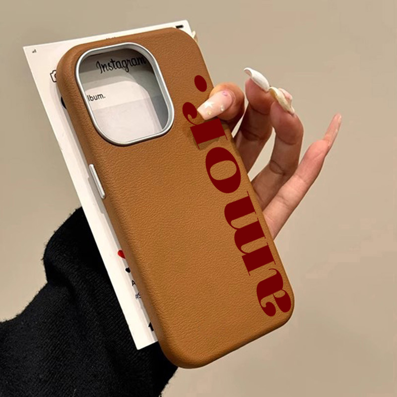 레드 아티스틱 레터 리치 패턴 폰 케이스 아이폰 17  - Phone Accessories Red 리뷰 및 가격