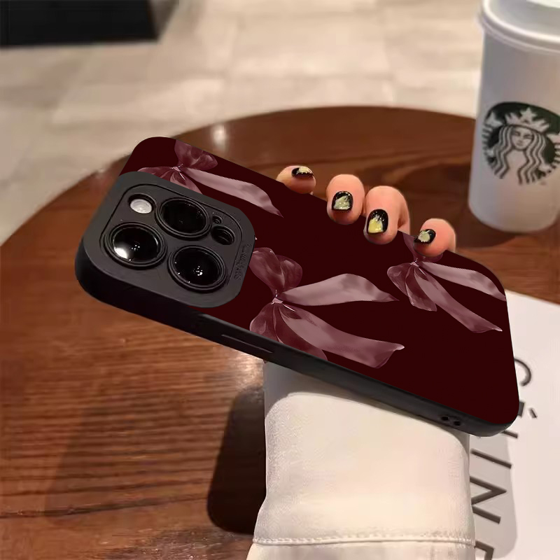 와인 레드 리본 패턴 소프트 폰 케이스 삼성 갤럭시 S - Phone Accessories Red 리뷰 및 가격