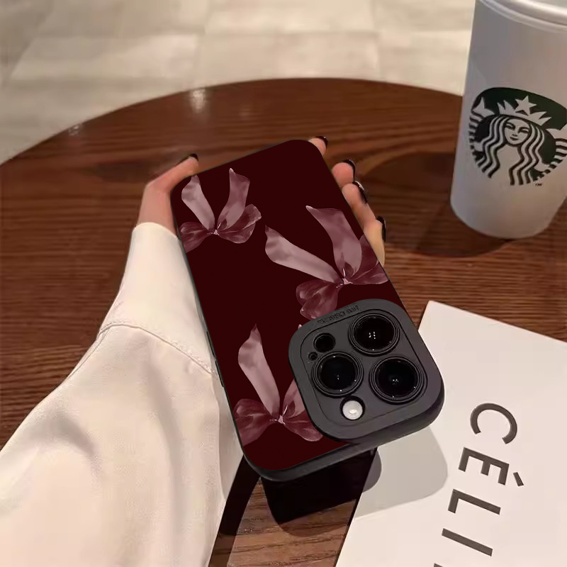 와인 레드 리본 패턴 소프트 폰 케이스 삼성 갤럭시 S - Phone Accessories Red 리뷰 및 가격