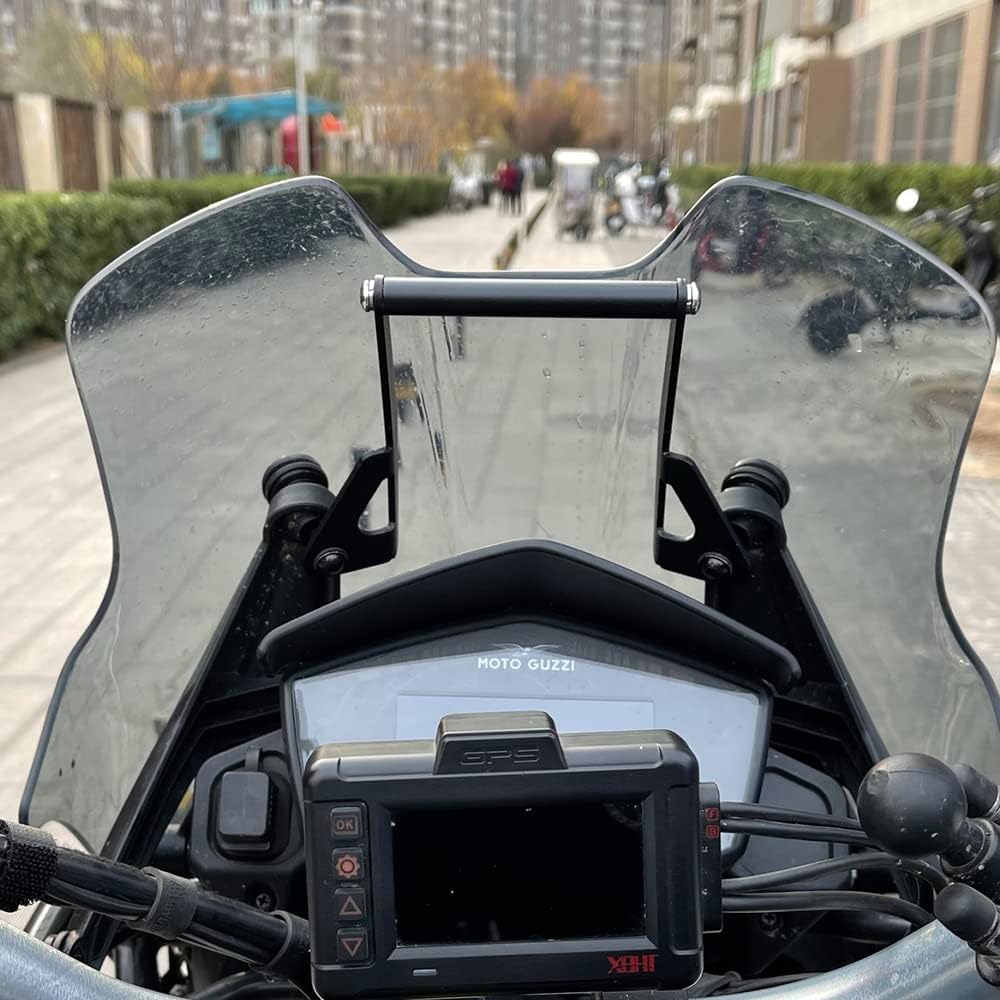 오토바이 블랙 스탠드 홀더 전화 GPS 네비게이션 플레 - Quality Phone Accessories 리뷰 및 가격
